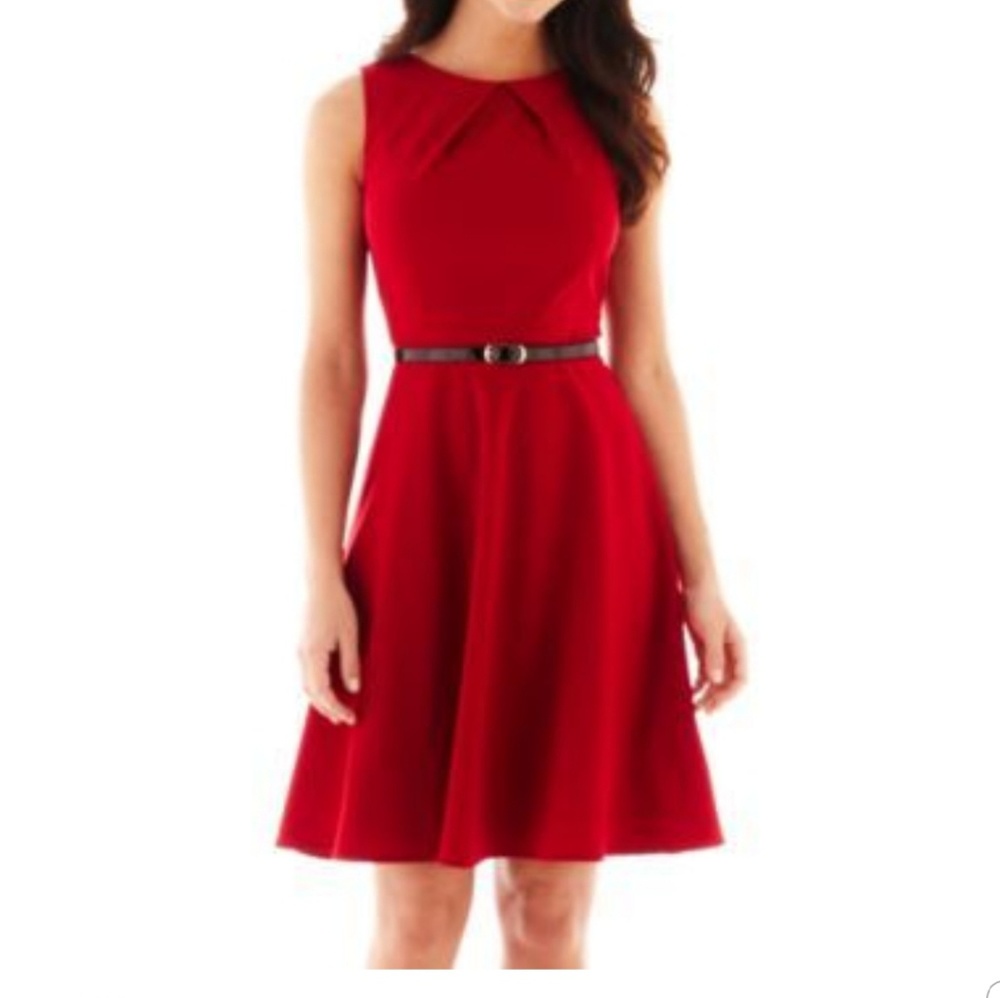 Red dress